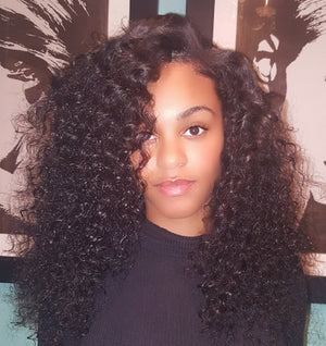 Premium Virgin Indian Kinky Curly - Halo SB Hair