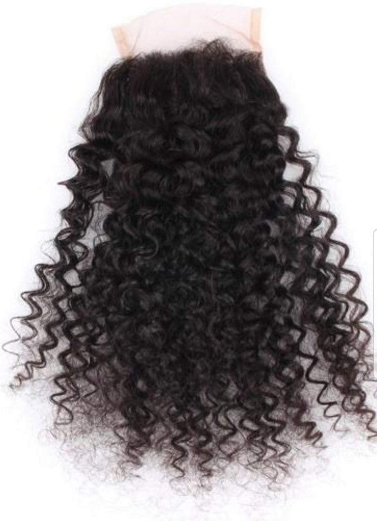 Brazilian Curly - Closures - Halo SB Hair