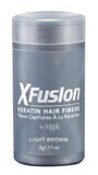 X Fusion Keratin Hair Fibers- Black .11oz - Halo SB Hair