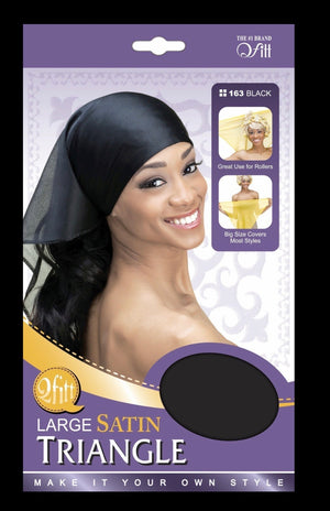 2Fitt Large Satin Triangle - Halo SB Hair